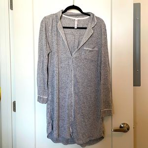 women’s soft long sleeve nightgown